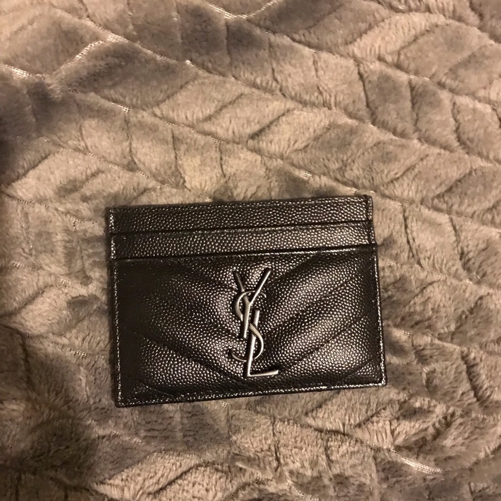 YSL card case
